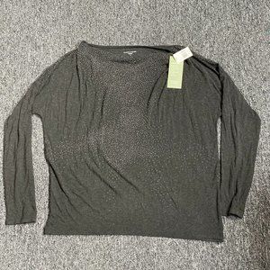 NWT - Eileen Fisher Cozy Viscose Stretch with Beads - Medium ($238)